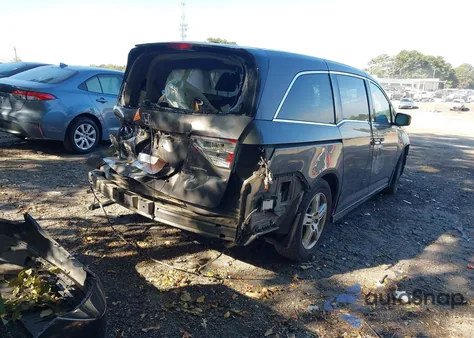 2012 Honda Odyssey Touring/Touring Elite from USA, damaged, VIN 5FNRL5H94CB082173